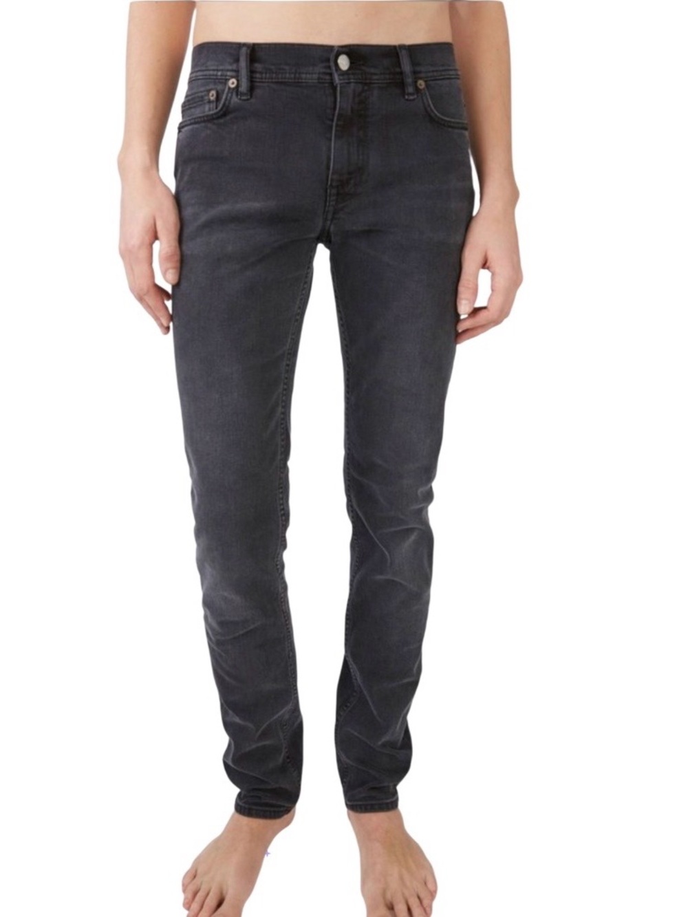 Acne Studios North Used Black
Slim Fit Jeans Men's 31/30 Gray
Black Denim Italy